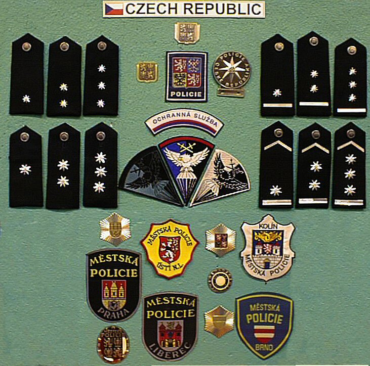 CZECH REPUBLIC PATCH NATIONAL POLICE POLICIE ORIGINAL! 