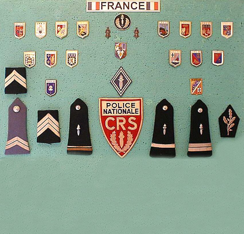 ss154 Polizei Frankreich Abzeichen Groupe II de Gendarmerie Mobile Ecu 